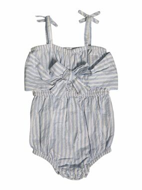 Seed Heritage Striped Metallic Baby Romper 6-12M
